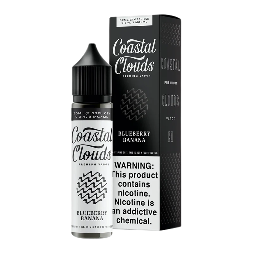Coastal Clouds Blueberry Banana 60Ml
