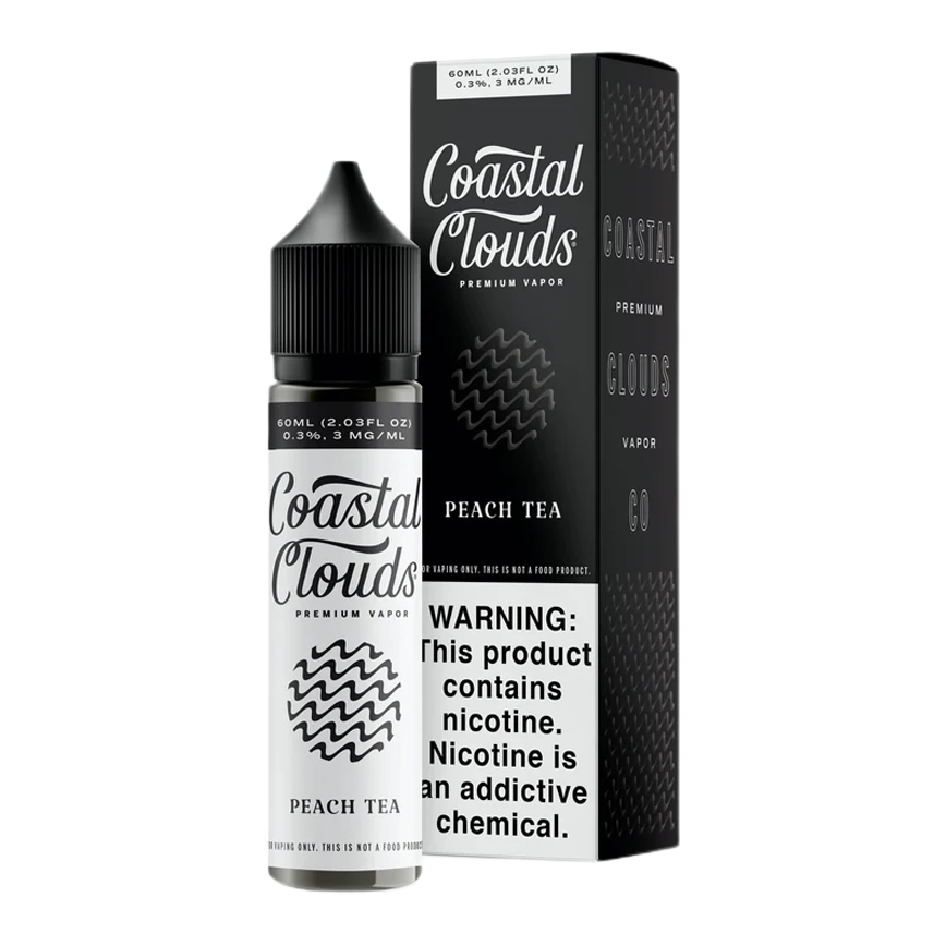 Coastal Clouds Peach Tea 60Ml