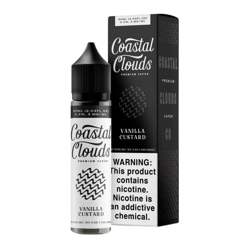 Coastal Clouds Vanilla Custard 60Ml