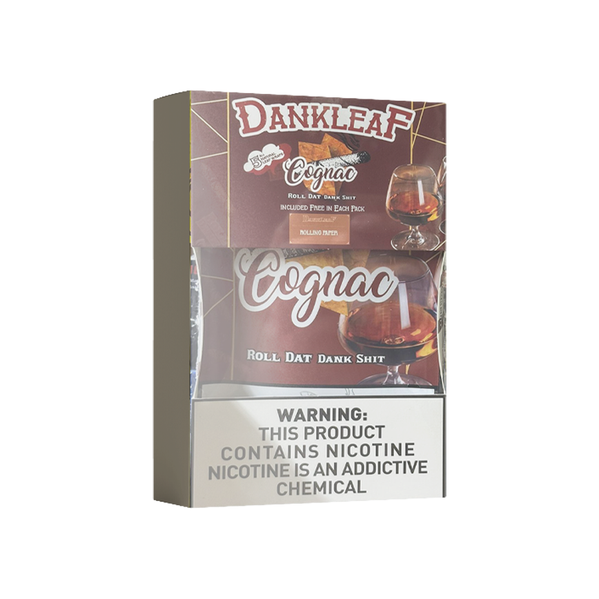 Dank Leaf Cognac Rolling Paper 8-5 Packs