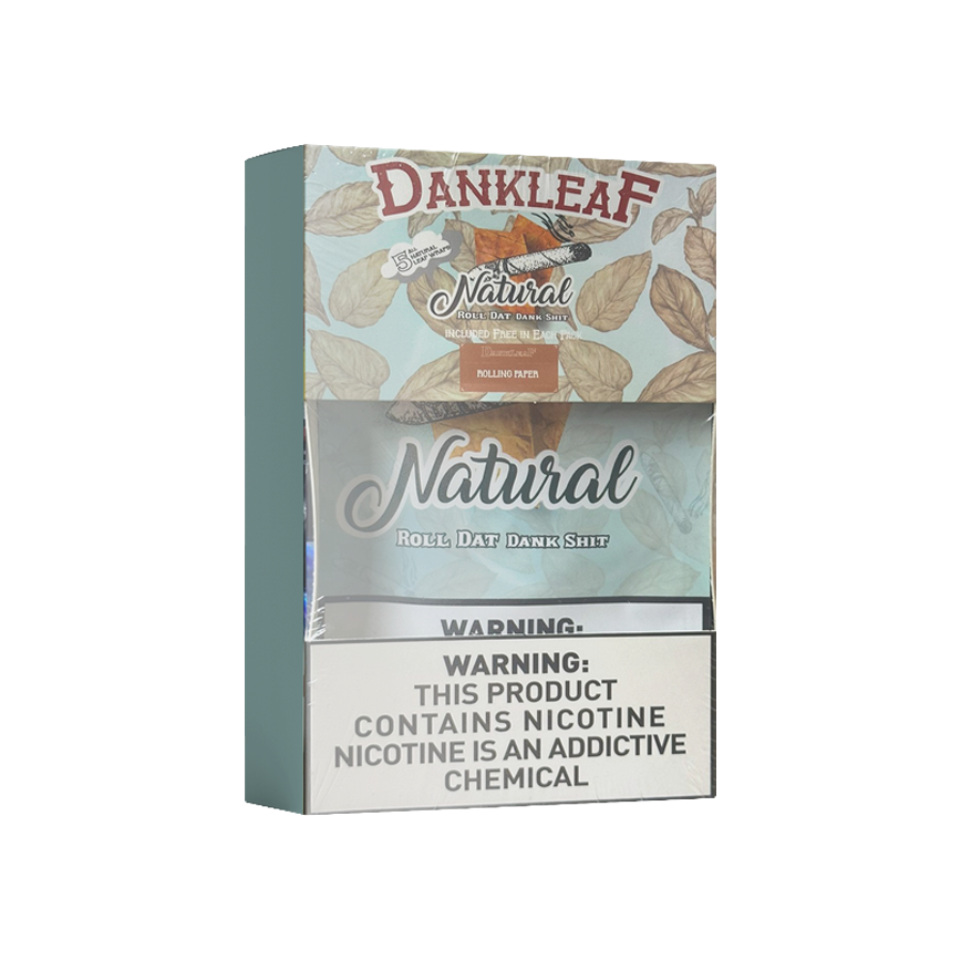 Dank Leaf Natural Rolling Paper 8-5 Packs