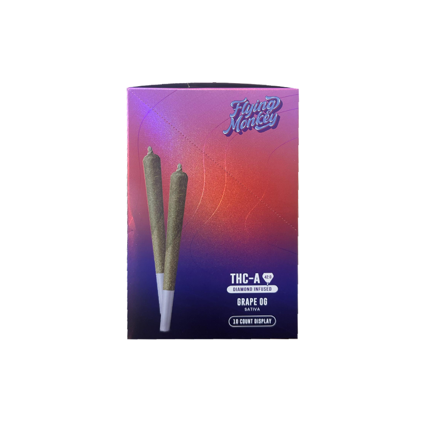 القرد الطائر Thc-A Preroll 10Ct