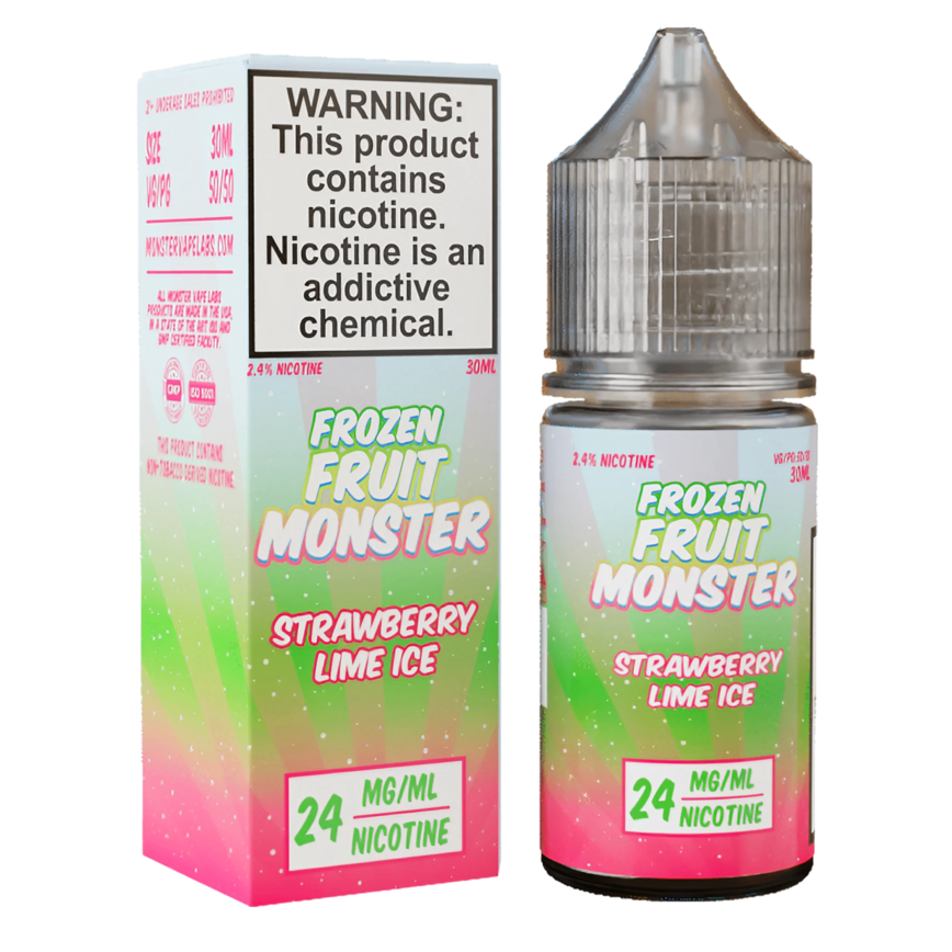 Frozen Fruit Monster Strawberry Lime Ice 30Ml