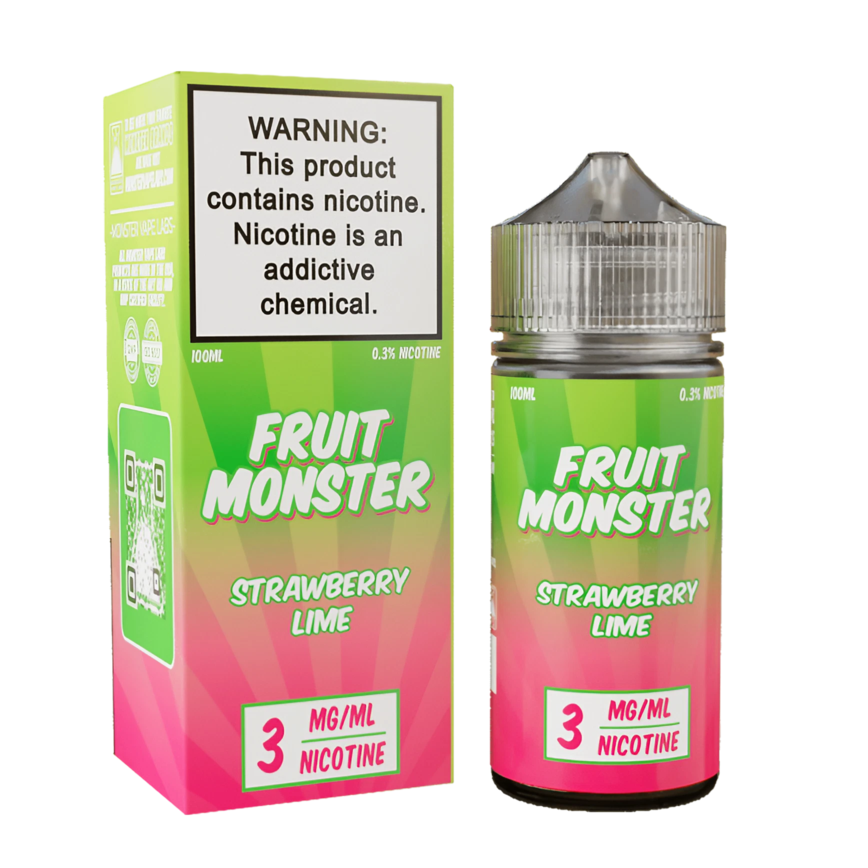 Fruit Monster Strawberry Lime 100Ml