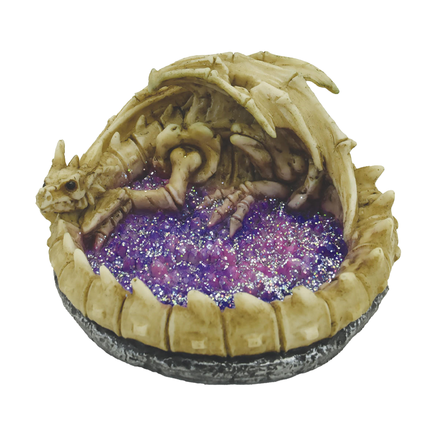 Fujima Bone Dragon Purple Glittering Ashtray