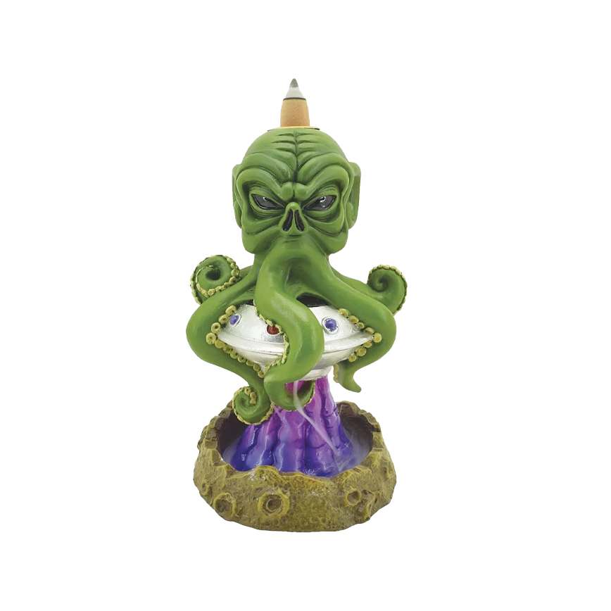 Fujima Octopus Ufo Backflow Incense Burner
