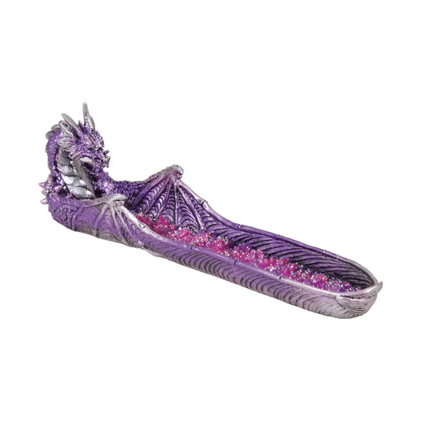 Fujima Purple Dragon Playstone Incense Burner