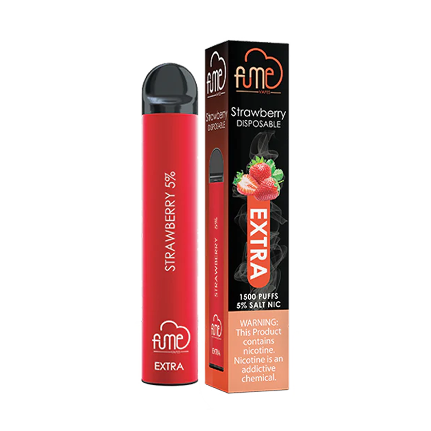 Fume Extra Strawberry 1500Puff 5% 5CT
