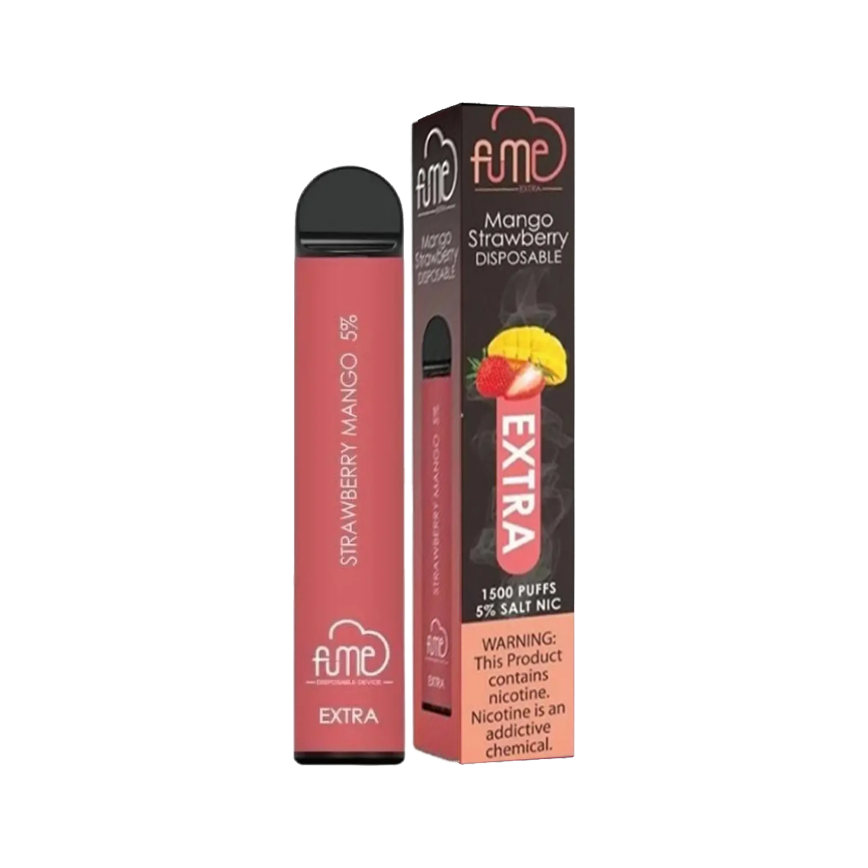 Fume Extra Strawberry Mango 1500Puff 5% 5CT