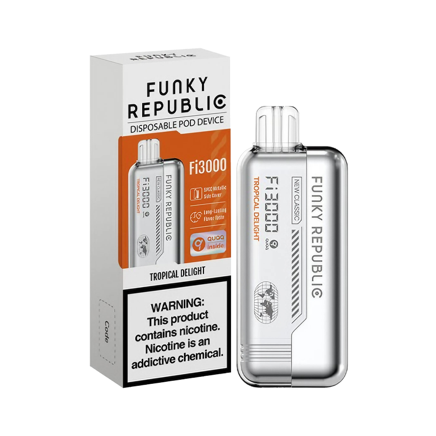 Funky Republic Tropical Delight Fi3000Puff 5% 5Ct