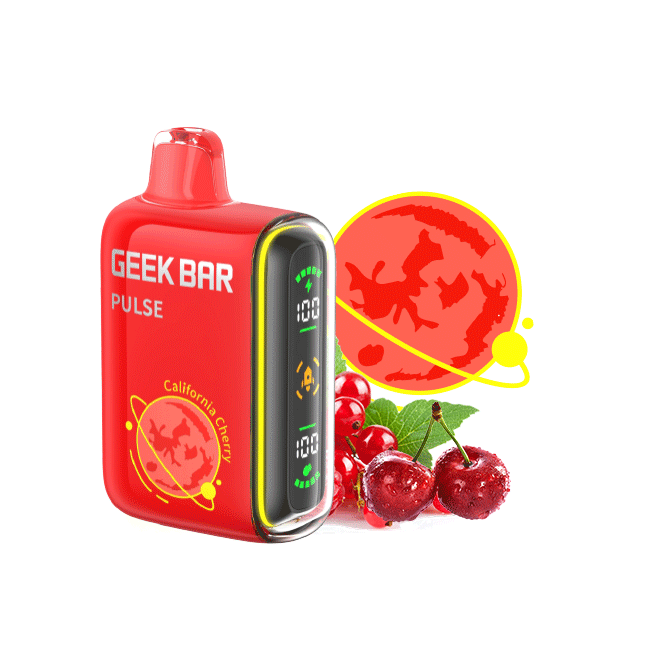 Geek Bar Pulse California Cherry 15000Puff 5% 5Ct