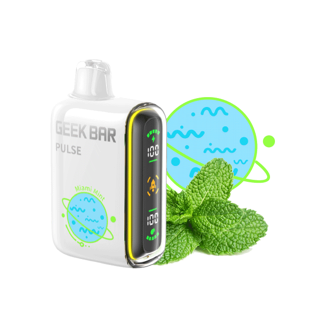 Geek Bar Pulse Miami Mint 15000Puff 5% 5Ct