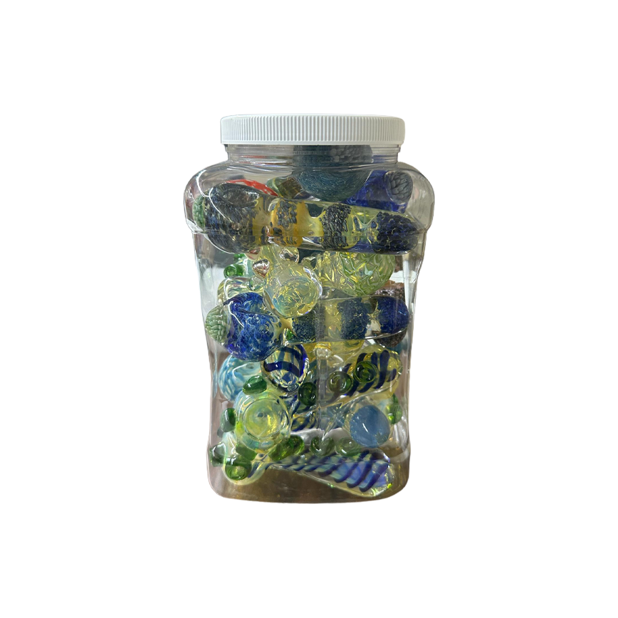 Glass Hand Pipe - 0864 15Ct