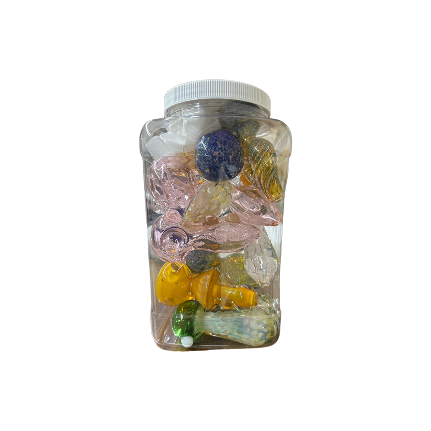 Glass Hand Pipe - 0869 15Ct