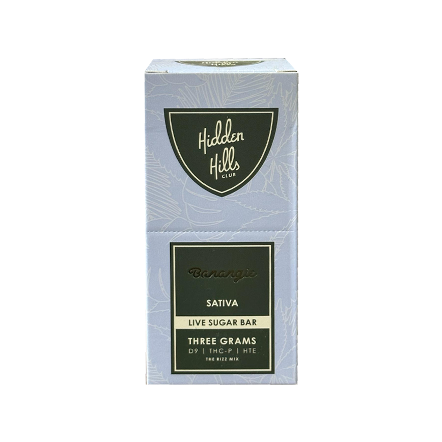 Hidden Hills Banangie Sativa D9 -THC-P - HTE  3Gram 5Ct