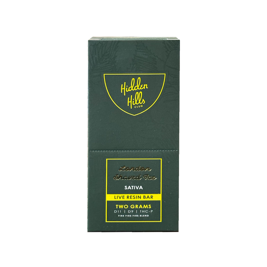 Hidden Hills London Shaved Ice D11 - D9 -THC-P  2Gram 5Ct