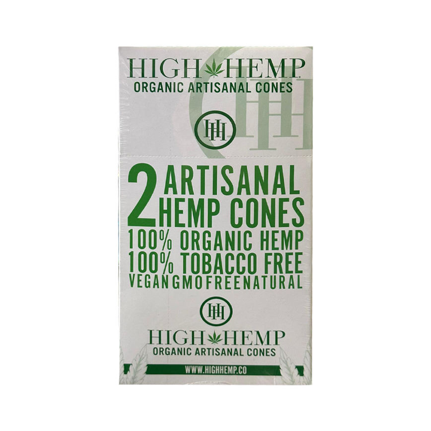 High Hemp Organic Artisanal Cones 15Ct