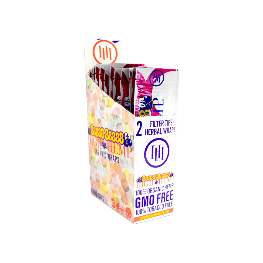 High Hemp Organic Wraps 8888888888  25Ct