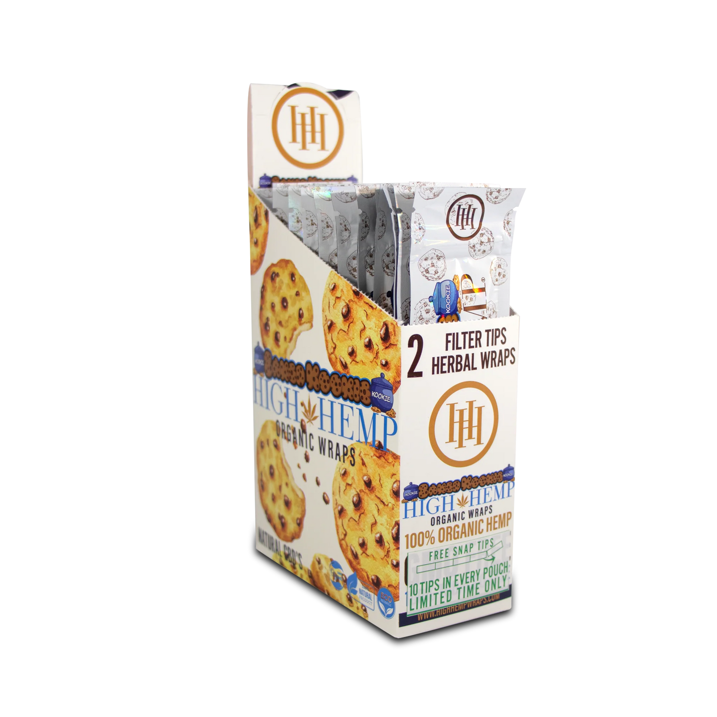 High Hemp Organic Wrapsbaed Kookie 25Ct