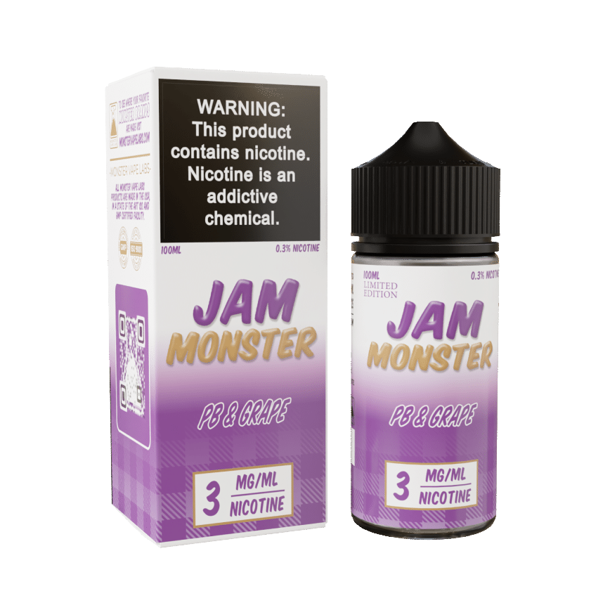 Jam Monster Pb & Grape 100Ml