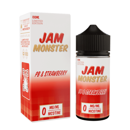 Jam Monster Pb & Strawbrey 100Ml