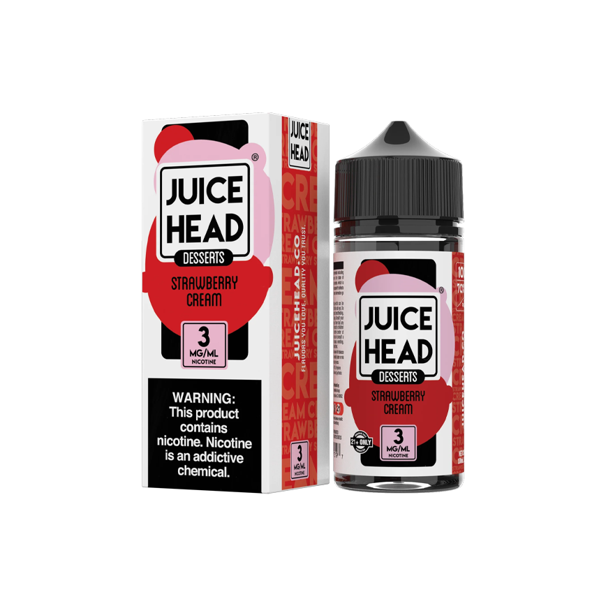 Juice Head Strawberry Cream 100Ml