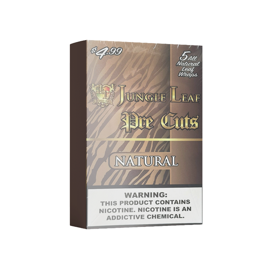 Jungle Leaf Pre Cuts Natural  5Ct