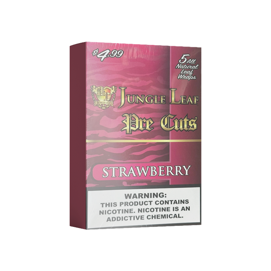 Jungle Leaf Pre Cuts Strawberry 5Ct