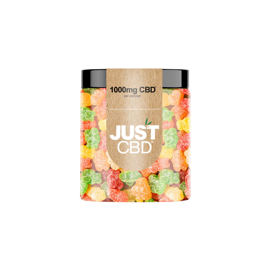 Just CBD Hemp Infused Gummies Sour Bears CBD
