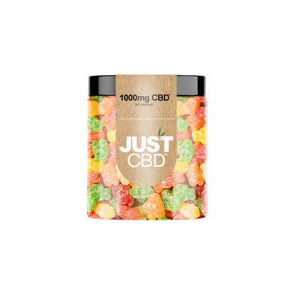 Just CBD Hemp Infused Gummies Sour Bears CBD