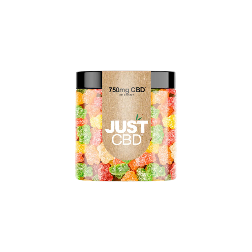 Just CBD Hemp Infused Gummies Sour Bears CBD