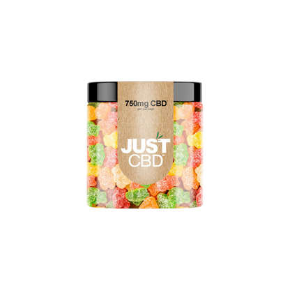 Just CBD Hemp Infused Gummies Sour Bears CBD