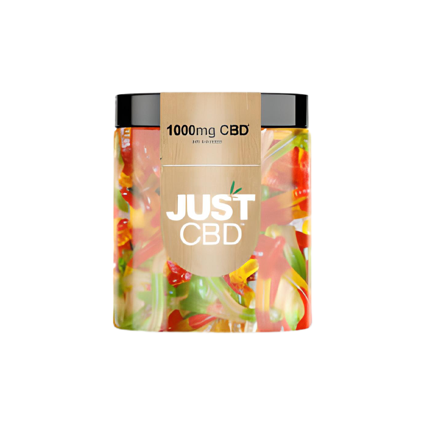 Just CBD Hemp Infused Gummies Worms CBD