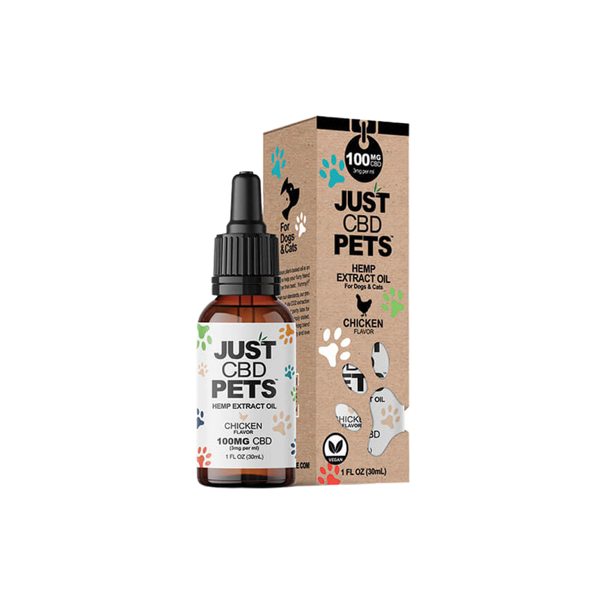 Just Cbd Pets Flavor Oil 100Mg 30Ml