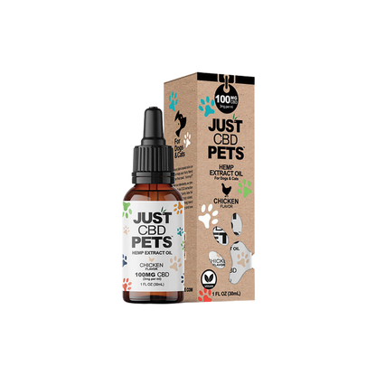 Just Cbd Pets Flavor Oil 100Mg 30Ml