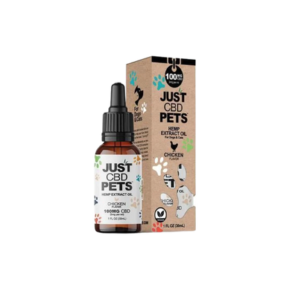 Just Cbd Pets Flavor Oil 100Mg 30Ml