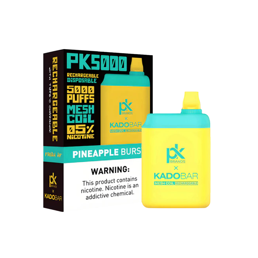 Kadobar Disposable Pineapple Burst 5000Puff 5% 5Ct