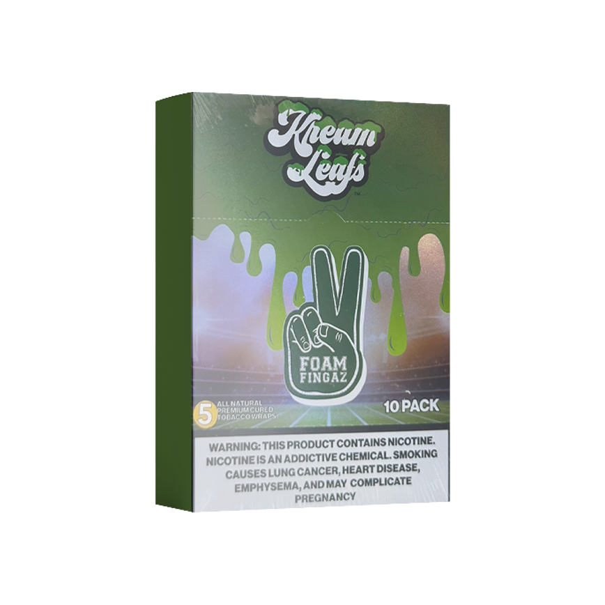 Kream Leafs Foam Fingaz 10Ct