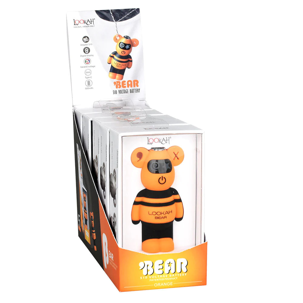 Lookah Bear 510V Vape Battery 5Ct