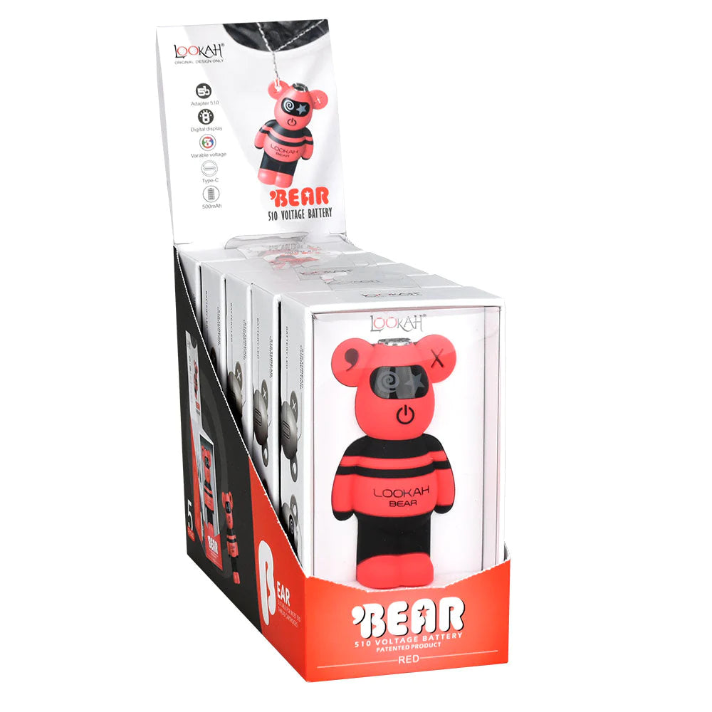 Lookah Bear 510V Vape Battery 5Ct