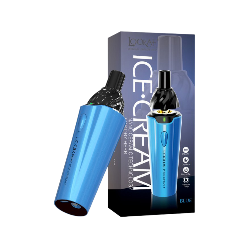 Lookah Ice Cream Dry Herb Vaporizer 950Mah