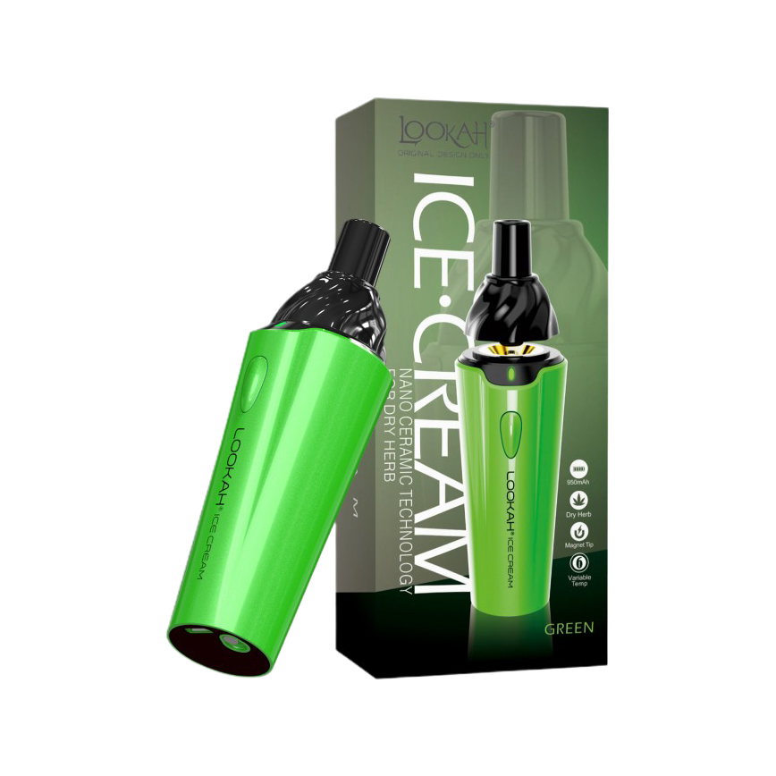 Lookah Ice Cream Dry Herb Vaporizer 950Mah