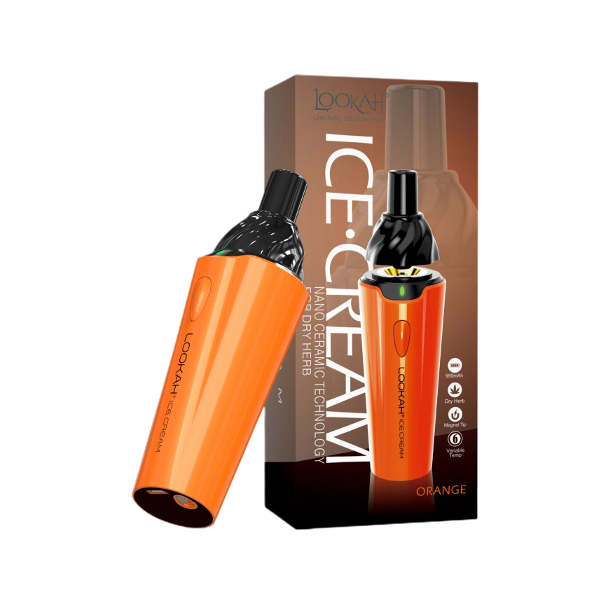 Lookah Ice Cream Dry Herb Vaporizer 950Mah