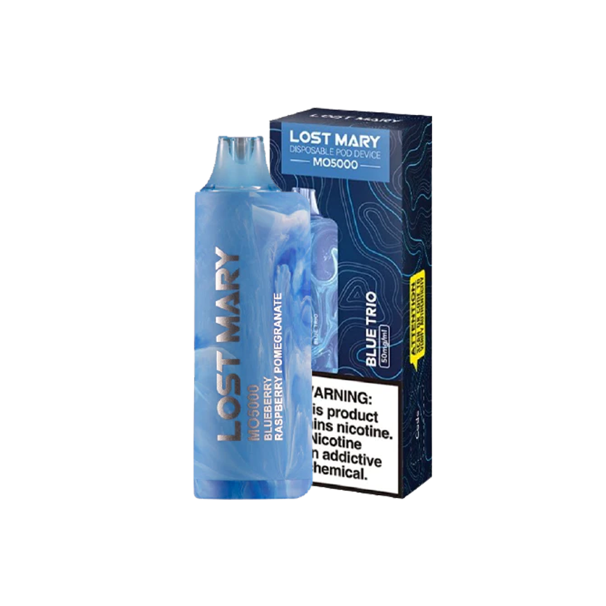 Lost Mary Disposable Blue Trio 5000Puff 5% 5CT