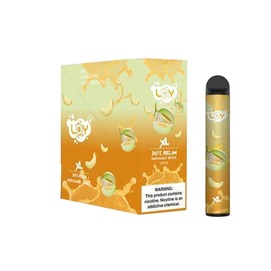 Loy Xl Disposable Date Melon 1600Puff 5% 10CT
