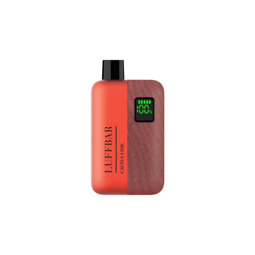 Luffbar Cactus Lime 9000Puffs 5Ct
