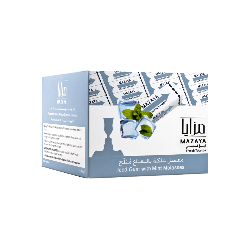 Mazaya Iced Gum With Mint Molasses Flavor 250G