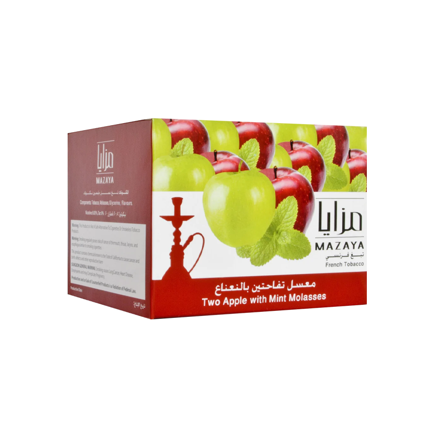 مزايا تفاحتين بنكهة دبس النعناع 250 جرام