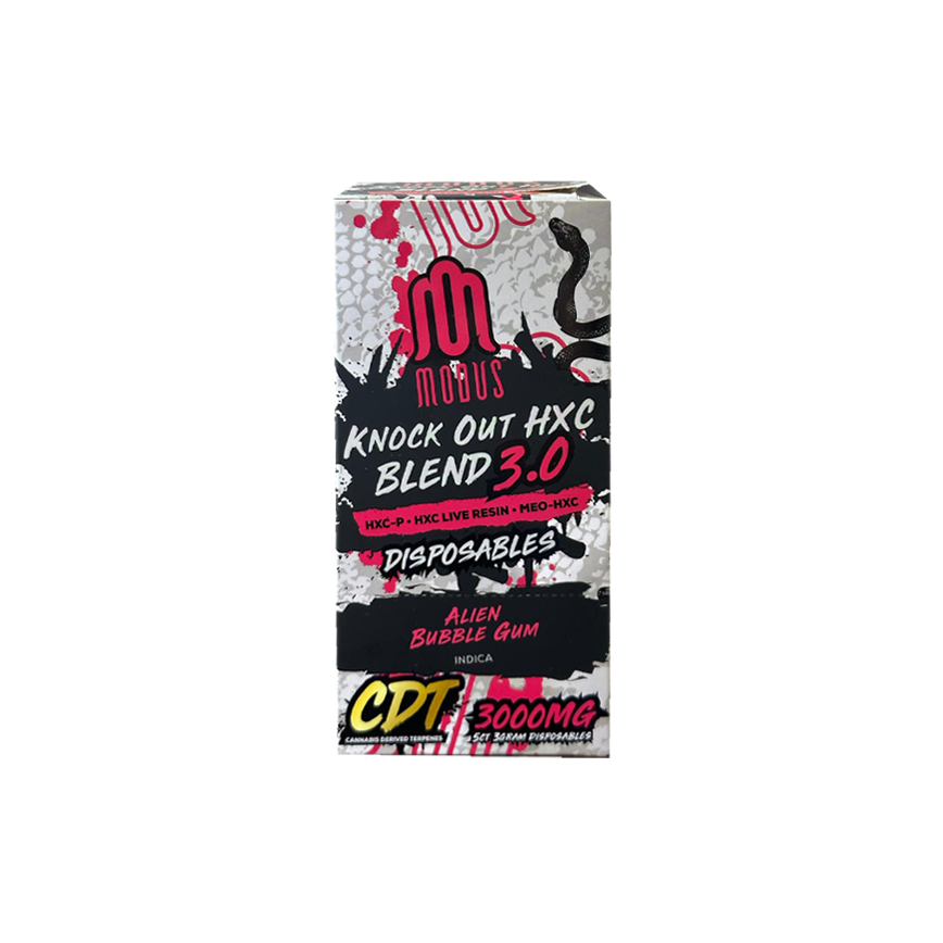 Modus Knock Out HXC Blend 3.0 3000 مجم 5 قيراط