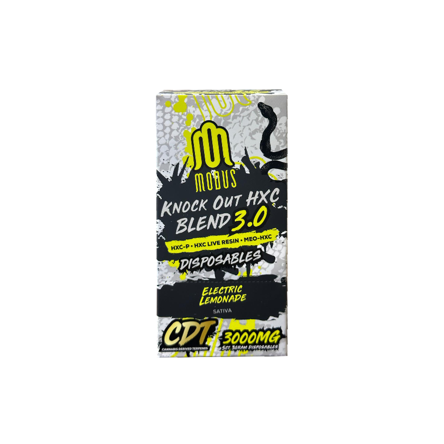 Modus Knock Out HXC Blend 3.0 3000 مجم 5 قيراط